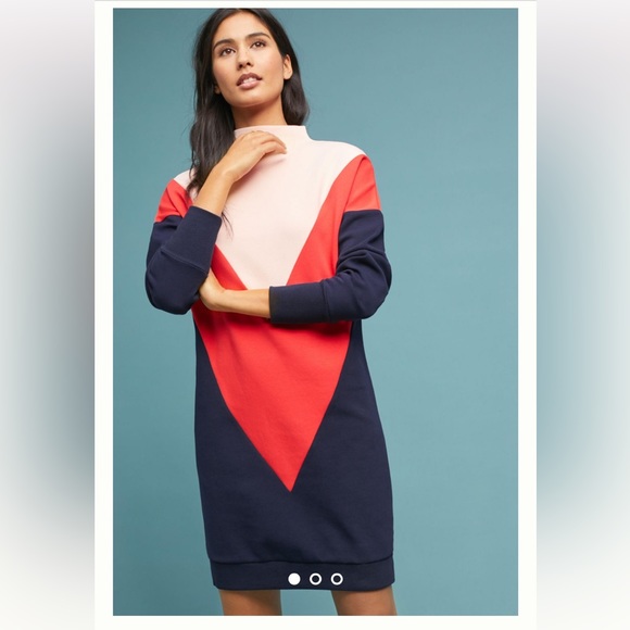 Scotch & Soda Dresses & Skirts - Scotch and Soda Chevron Sweater Dress